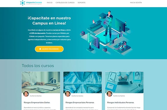 cursos en linea para agentes